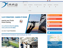 Tablet Screenshot of iaag-aero.com